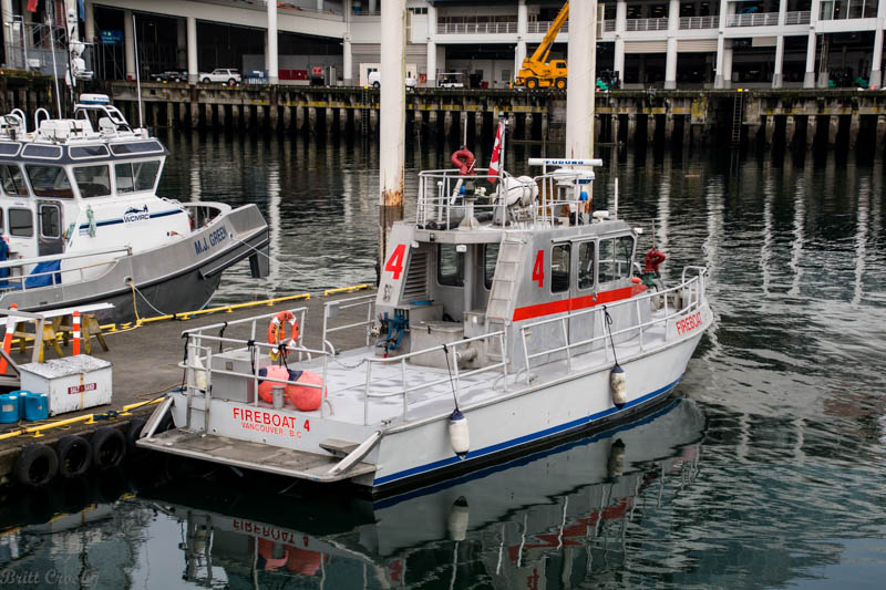 Vancouver BC Fireboat 4